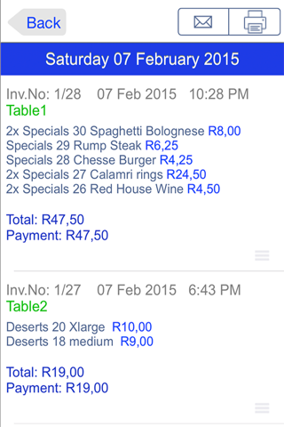 POS Appetito | point of sale - cash register screenshot 2