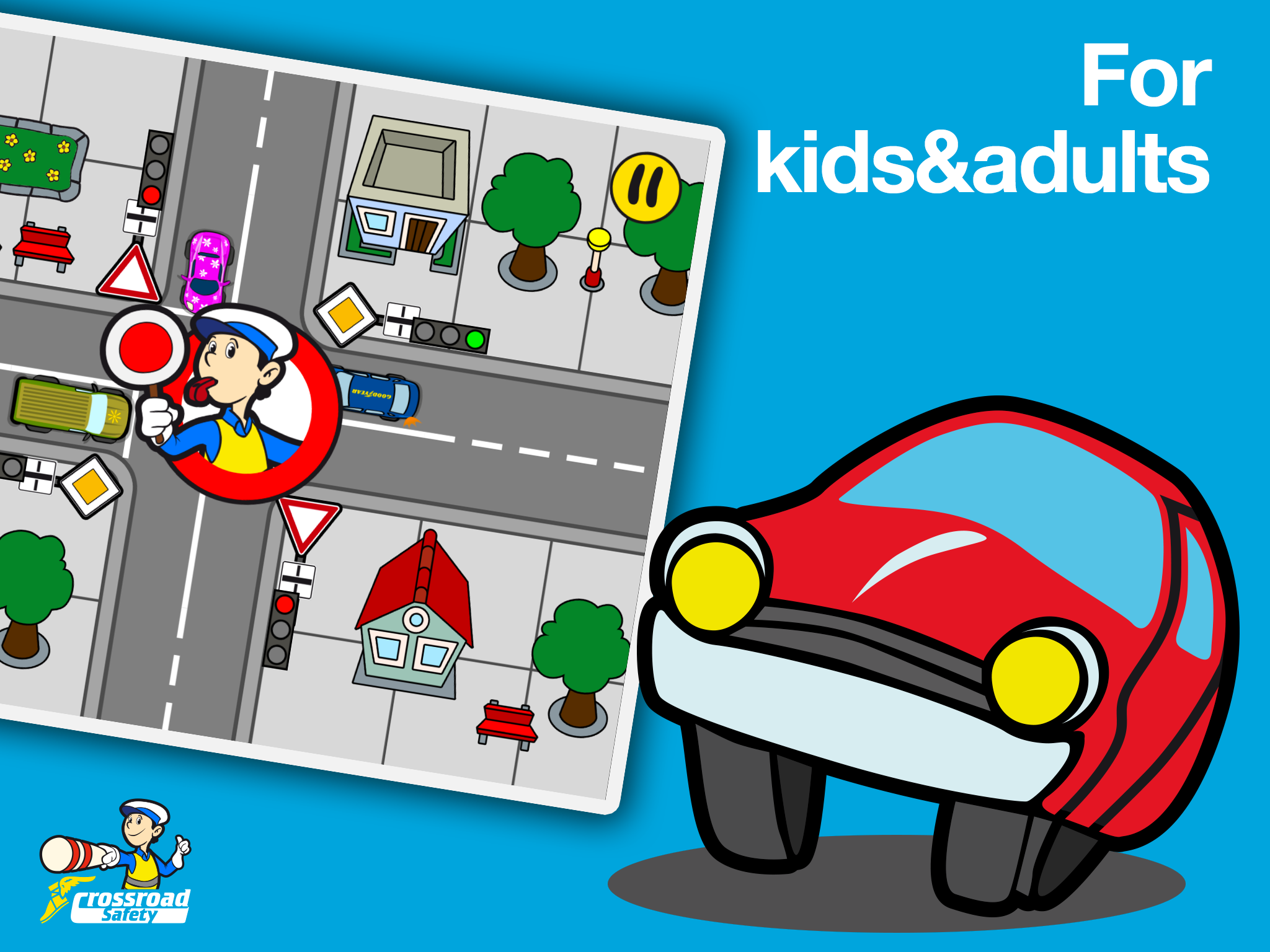 Goodyear Crossroad Safety - get safely through urban jungle and learn traffic rules screenshot 8