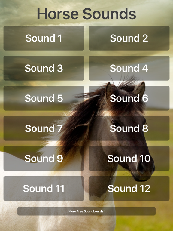Horse Soundboard