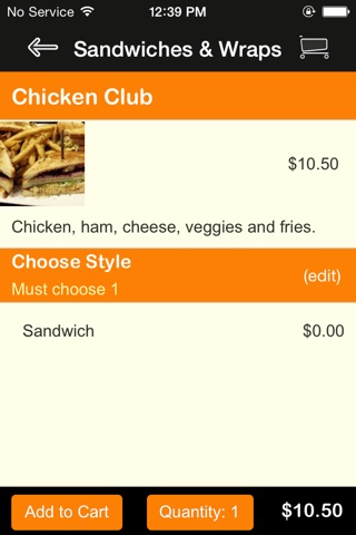 Panini's Restaurant screenshot 3