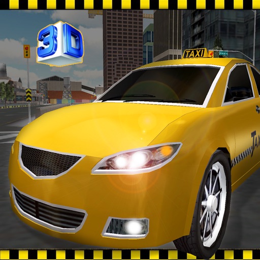 3D Taxi Simulator - Public transport service & parking stand simulation game icon