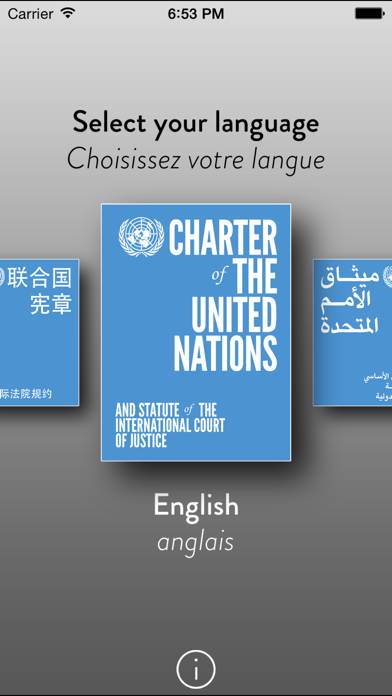 Charter of the United Nations [UN] Screenshot