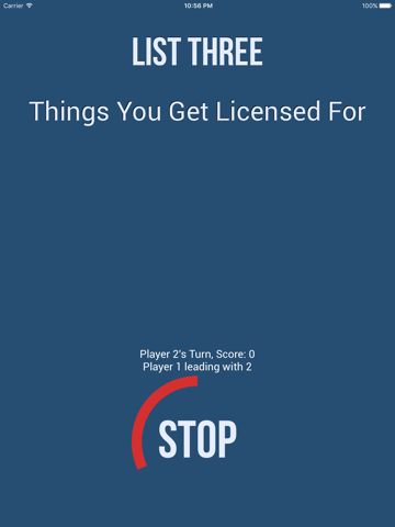 Screenshot #5 pour List Three - The Five Second Naming Game