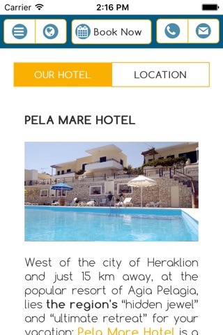 Pela Mare Hotel screenshot 2