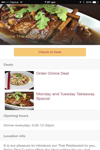 Spice Thai Cuisine screenshot 3