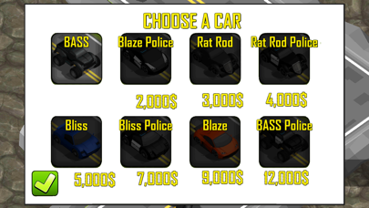 3D Zig-Zag  Offroad Racer -  Escape Asphalt Car with Fast Run Lane app screenshot 3