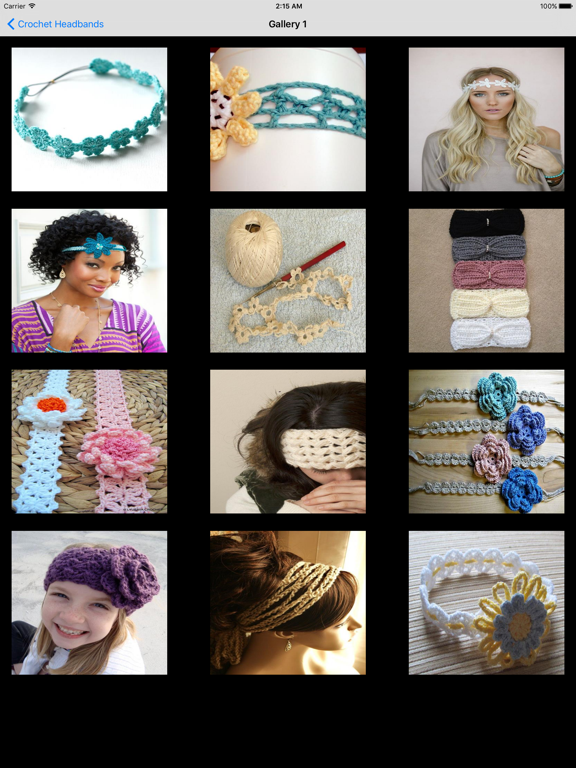 Screenshot #5 pour Crochet Headbands
