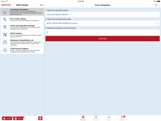 Screenshot #5 pour Veritas Services and Operations Readiness Tools (SORT) Mobile