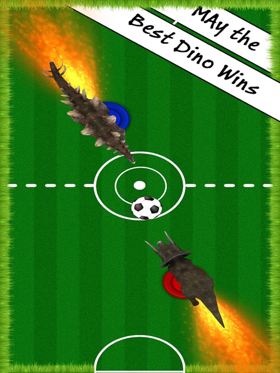 Dinosaur Soccer iPad screenshot