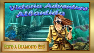 Hidden Object: Find a Diamond Eye - Atlantida  Adventure Goldのおすすめ画像2