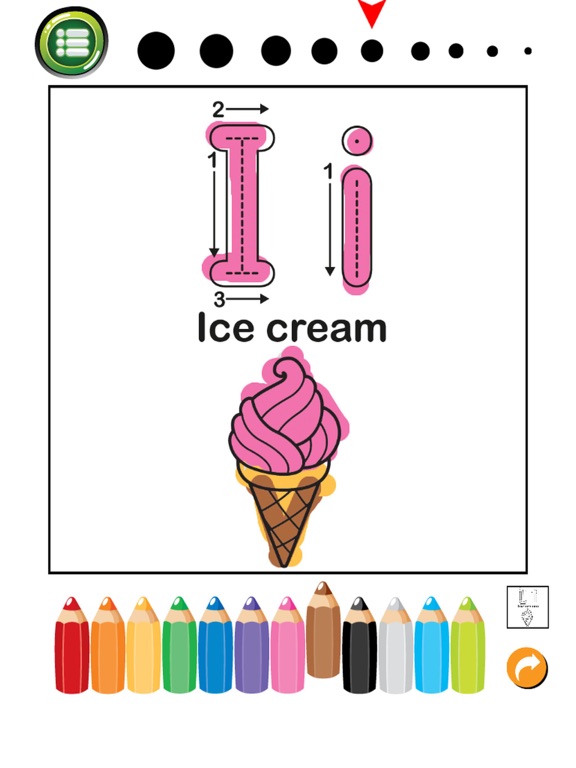 Screenshot #5 pour ABC Trace And Phonics Coloring Books : English Learning Free For Kids And Toddlers!