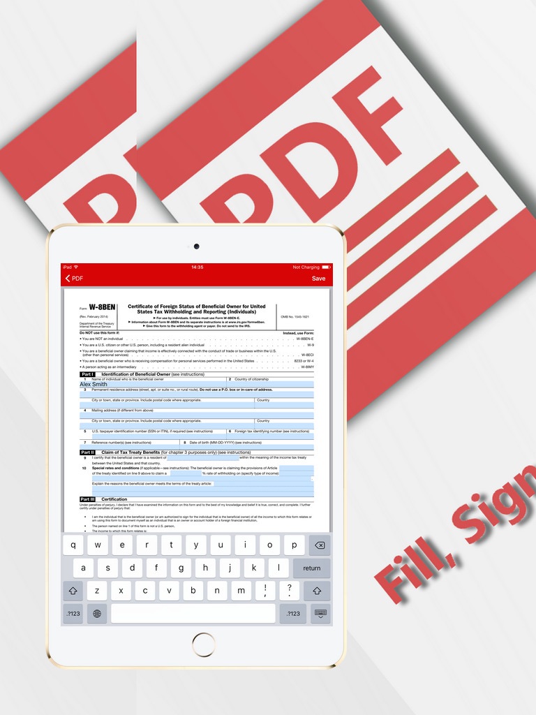 PDF Fill and Sign any Document ipad screenshot 2