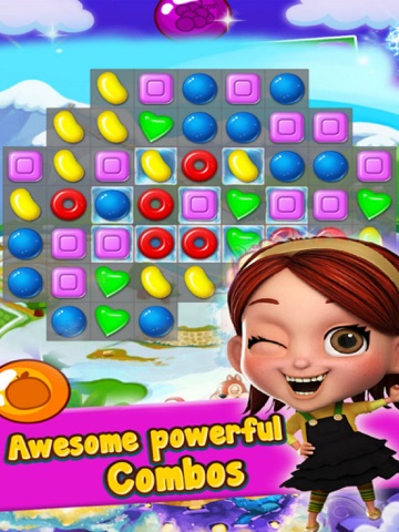 Screenshot #5 pour Sugar Candy Dash Village: Match-3 Version
