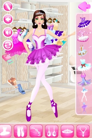 Ballerina Makeover - Makeup, Dressup & Girl Games screenshot 3