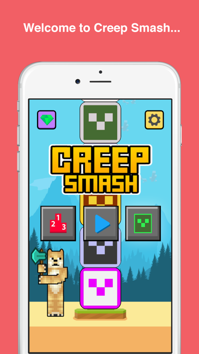 Screenshot #1 pour Creep Smash - Skins Style Arcade gratuit Pocket Mini jeu