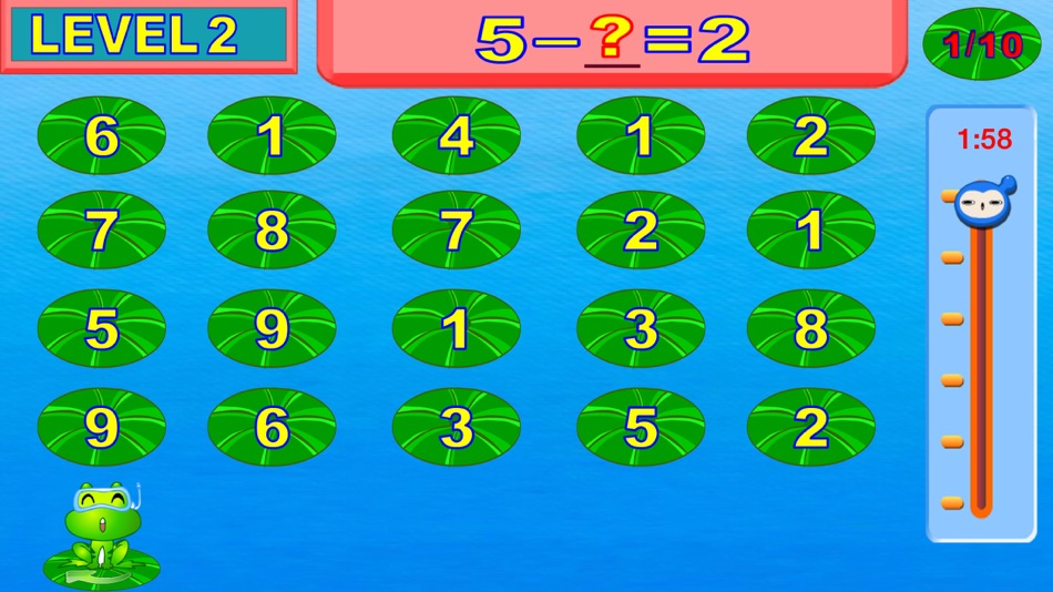 Easy learning subtraction - Smart frog kids math - 3.0 - (iOS)