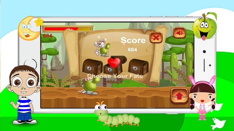 Cheesy Run - rat adventure free games for kids screenshot-3