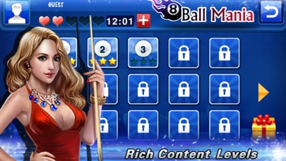 Screenshot #1 pour 8 Ball Mania