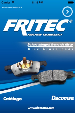 Fritec eCatalog screenshot 2