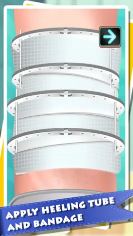 Game screenshot Knee Surgery Simulator - Kids First Aid Helper Game apk