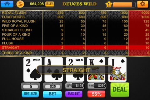 Video Poker VIP (Amercian Casino Style!) screenshot 3