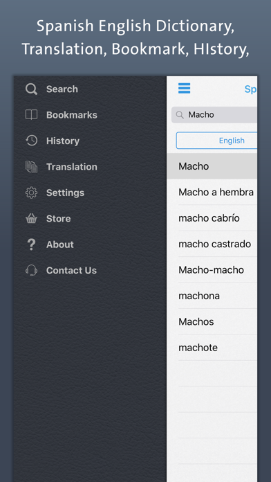 Screenshot #2 pour Spanish Dictionary | Offline Translation With Pronunciation