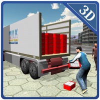 牛乳配達用トラックシミュレーター - 極端なトラック運転手駆動＆駐車ゲーム
