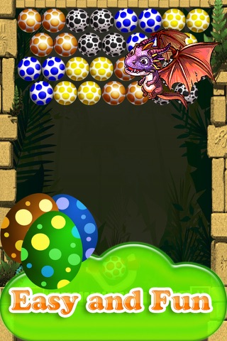 Dinosaur Egg Bubble Shooter screenshot 2