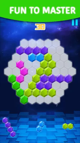 Game screenshot Hexagon Block - Tetra Puzzle Game Free apk