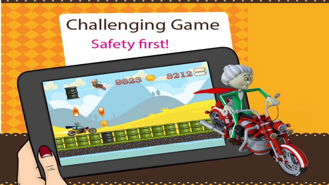Angry Grandma Racing - Moto racer hill climb games(圖3)-速報App