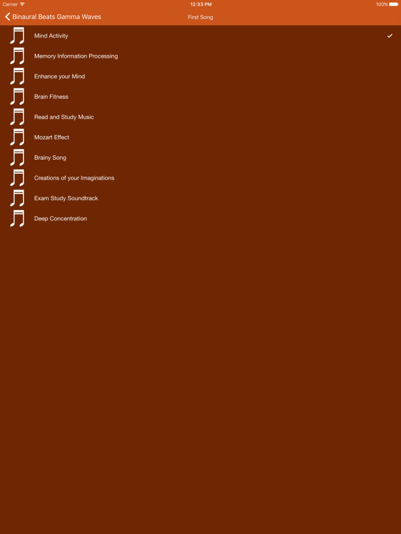 Screenshot #5 pour Binaural Beats Ondes Gamma