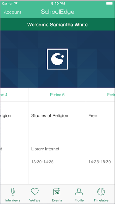 Screenshot #1 pour SchoolEdge
