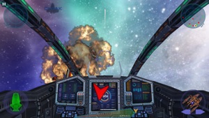 Space Wars 3D Star Combat Simulator: FREE THE GALAXY! screenshot #1 for iPhone