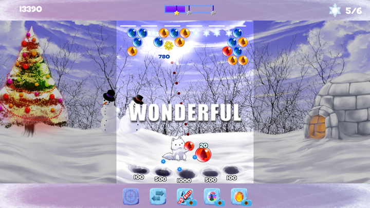 Screenshot #3 pour Mad Fox Bubble Shooter - Fire and Jewel Free for Heroes TV Edition