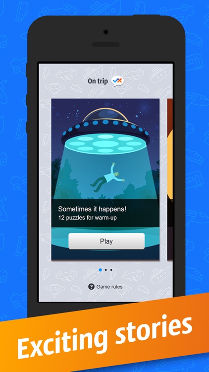 On Trip! – logical game for nice time spending in the company of friends, free version