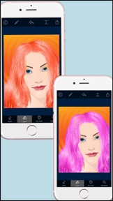 Hair Color Changer - Recolor and Splash Effects screenshot