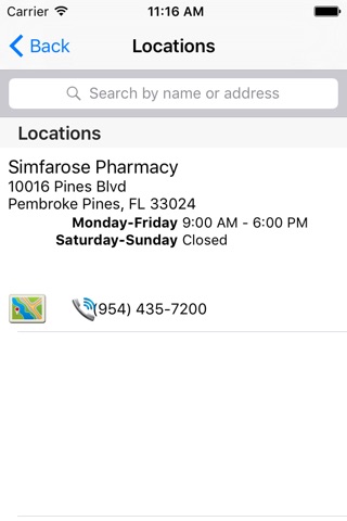 Simfarose Pharmacy screenshot 2