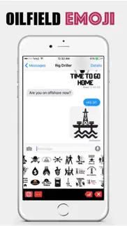 oilfield emoji iphone screenshot 1