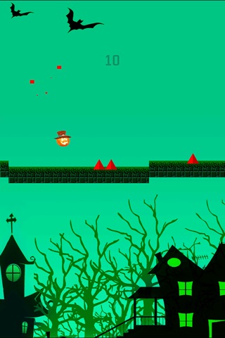 Scary Pumpkin Jump - an amazing halloween running and bouncing game screenshot 2