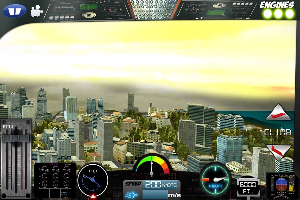 Fly Transporter Airplane Pilot: Passenger Airline Simulation Free screenshot 2