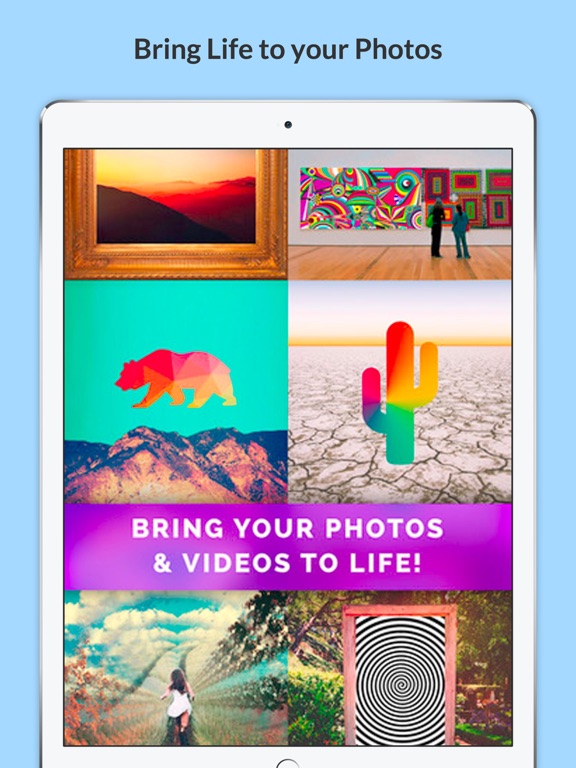 GIF Creator-Free Animate your Photos iPad screenshot 5 - Photo & Video app