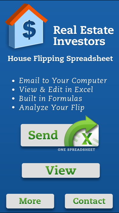 House Flipping Spreadsheet Real Estate Investorsのおすすめ画像1