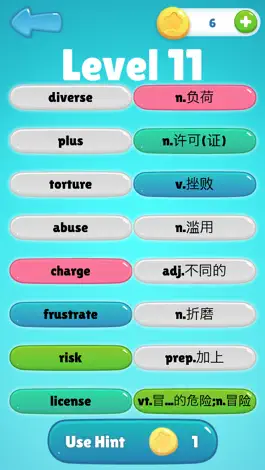 Game screenshot Word To Word - Happy to learn Chinese everyday hack