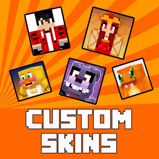 Custom Skins for Minecraft - Girl, Boy, Animal and Funny Skin Icon