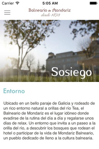 Balneario de Mondariz screenshot 4