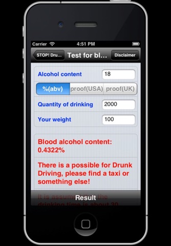 Stop drunk driving ! screenshot 2