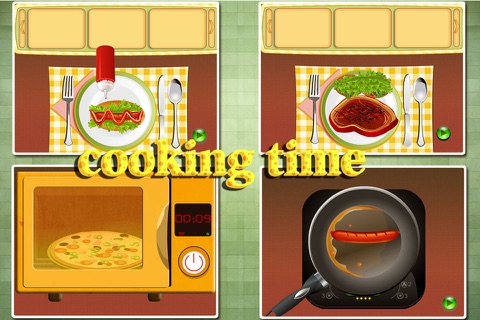cooking time(free) hamburger maker screenshot 4