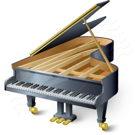 Piano Emoji: Keyboard Stickers and Chat Icons by CloudyBrain.com