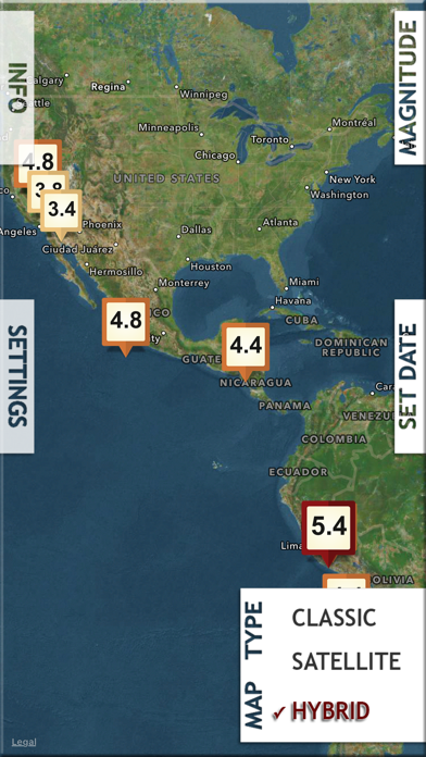 Earthquake PulseEarth - Maps & Information, Earthquakes historyのおすすめ画像5