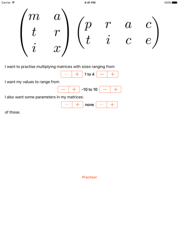 Screenshot #4 pour Matrix Practice